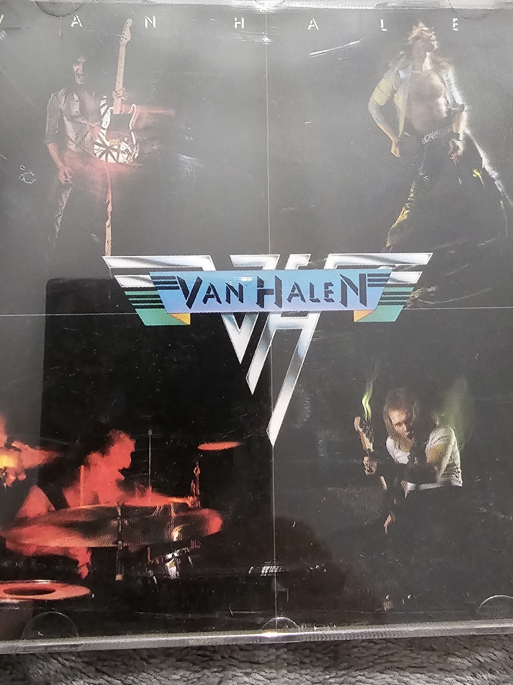 Warner Bros. Van Halen Silver CD - Van Halen Album Disc